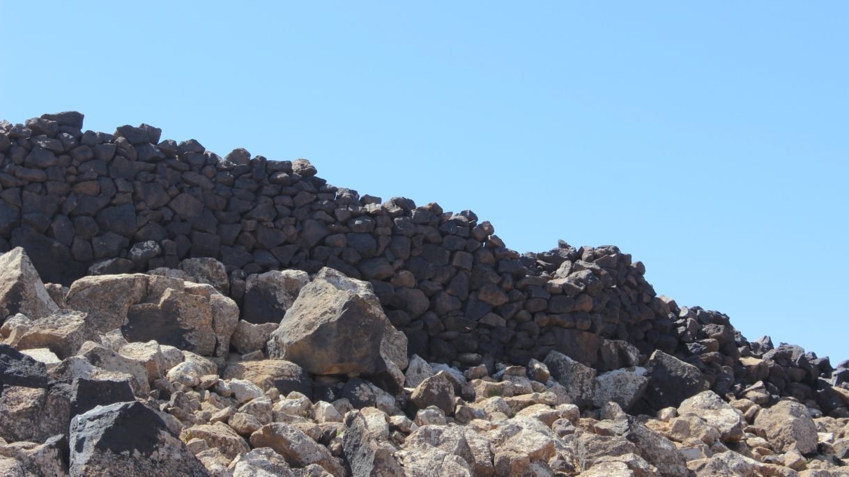 Click to enlarge Khirbet al-Jabariya wall