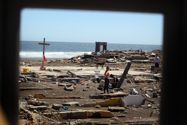 Pelluhue Chile 2010 tsunami