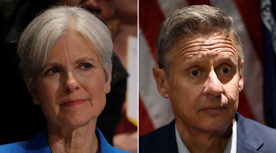 Click to enlarge election debate Stein Johnson
