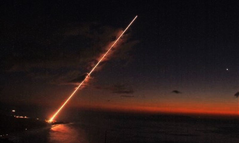 Click to enlarge THAAD missile