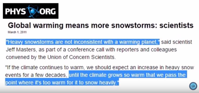 Click to enlarge global warming scam