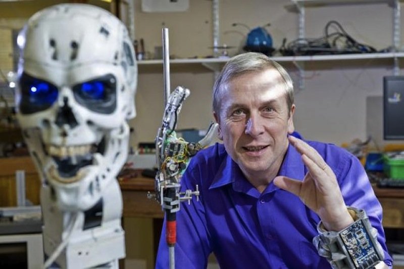 Click to enlarge Kevin Warwick