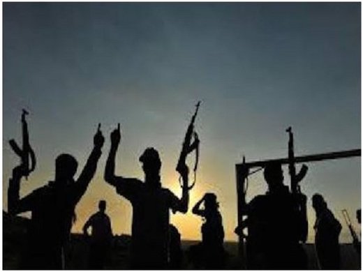 fighters with guns