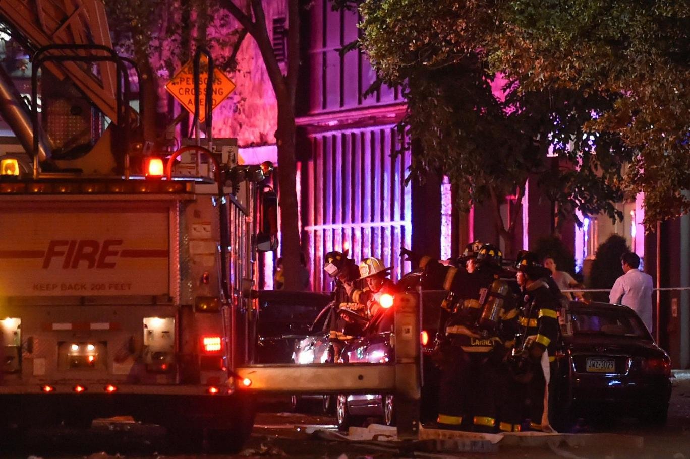 explosion in Chelsea, New York