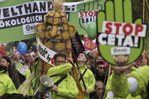 Click to enlarge TTIP protest Europe