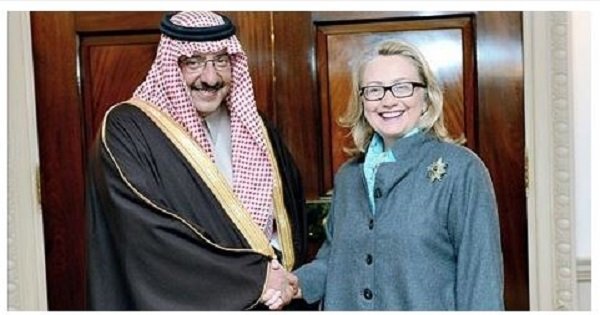 Hillary and Saudi Arabia’s Prince Mohammed bin Nayef