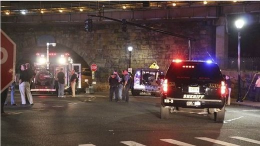 Third suspicious explosion in two days -- this time at train station in Elizabeth, NJ
