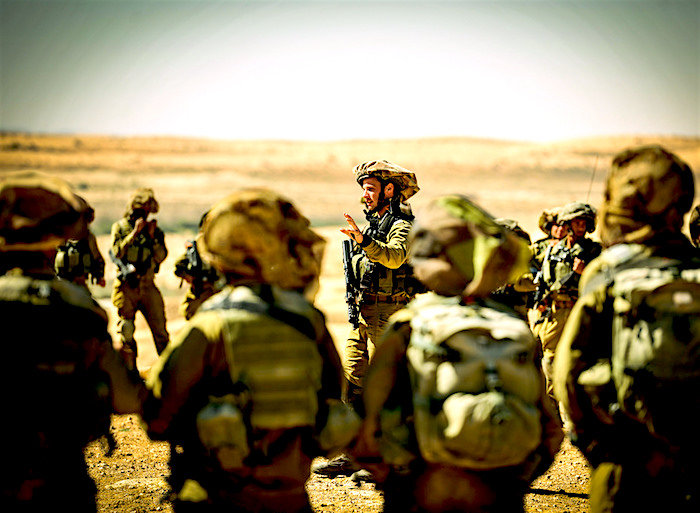 Israeli army guys