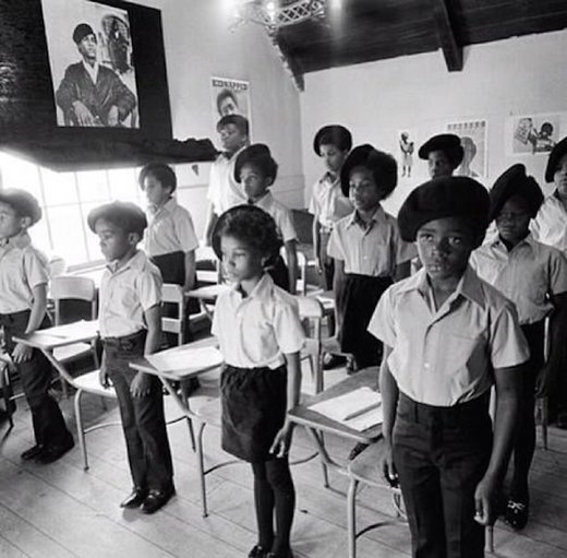 Black Panther Liberation School in Oakland, California 1968