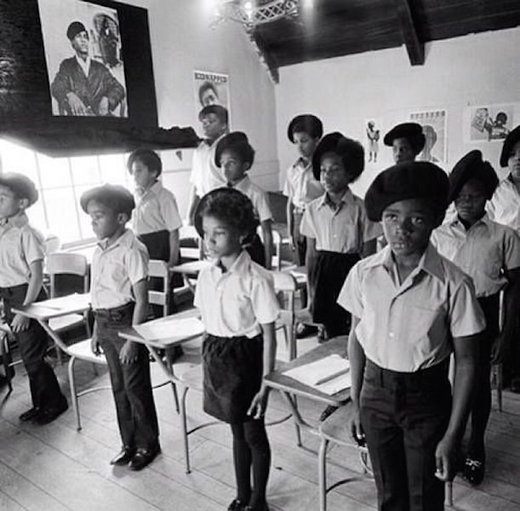 Click to enlarge Black Panther Liberation School in Oakland, California 1968