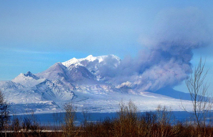 Shiveluch volcano