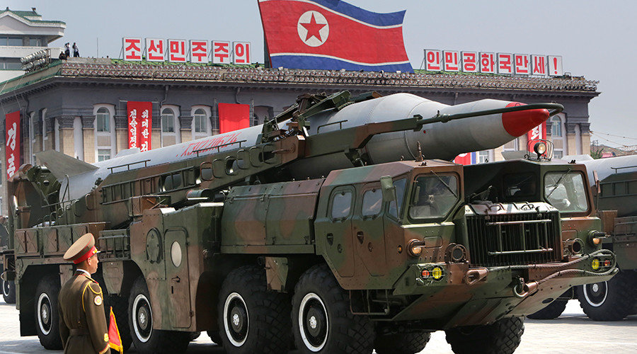 North korea missle launcher