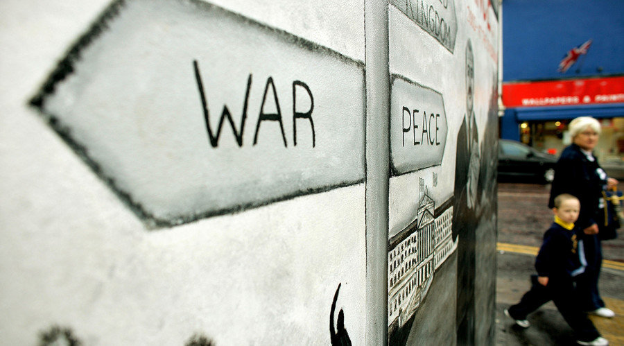 war peace sign
