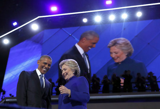 Click to enlarge Obama Clinton