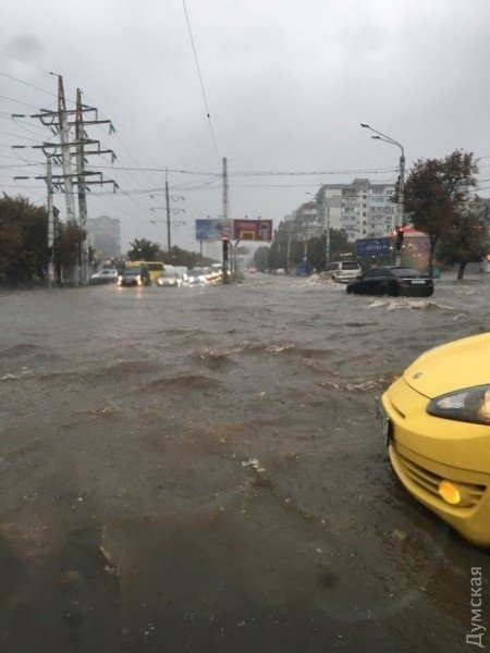 Record rainfall Ukraine Odessa September 20th 2016
