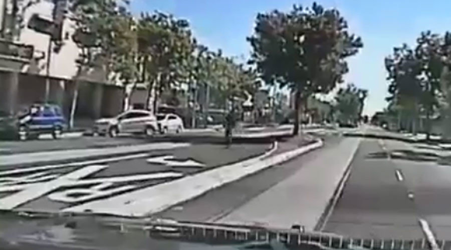 Click to enlarge Sacramento police dashcam video