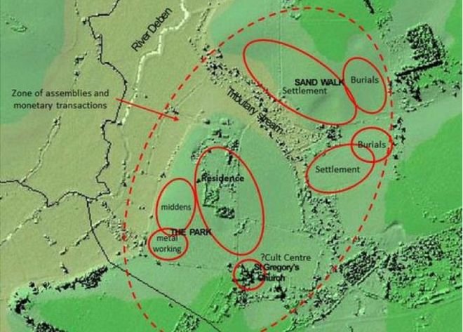 Click to enlarge Possible Ancient Palace at Rendlesham
