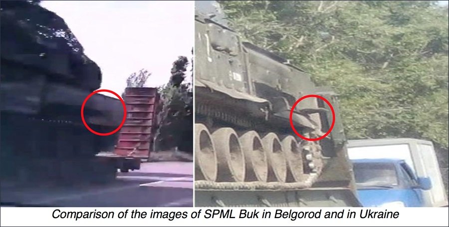 Click to enlarge BUK missle comparisons