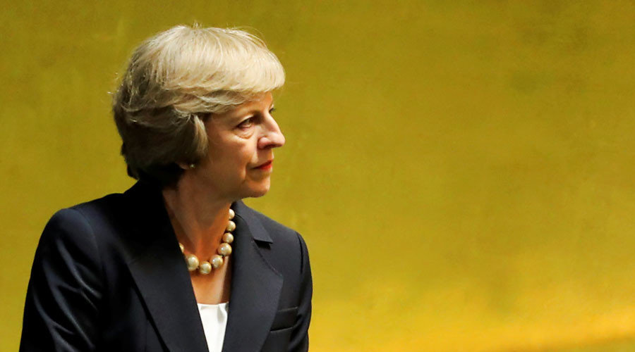 British Prime Minister Theresa May