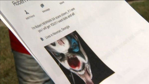 Newnan clown profile page