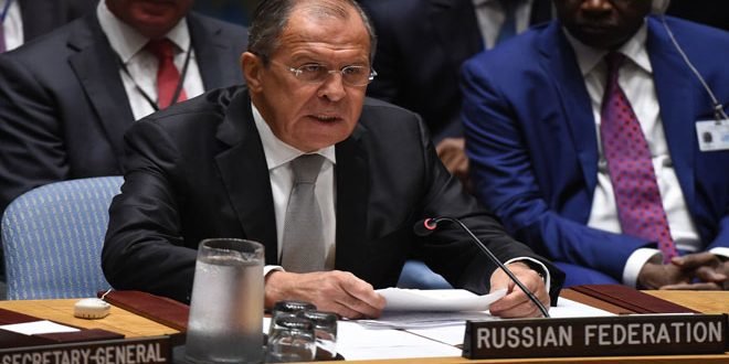 Russian Foreign Minister Sergei Lavrov