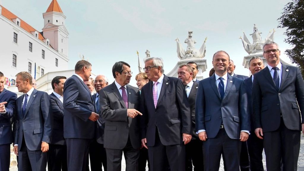 Erupean leaders