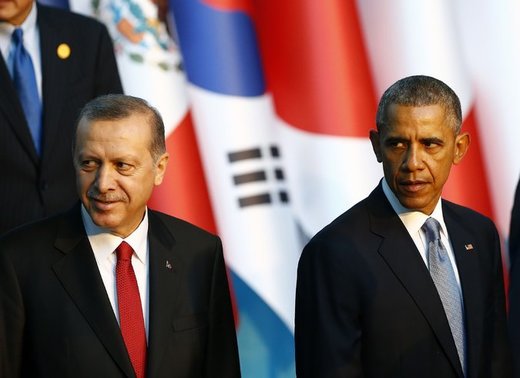 President Recep Tayyip Erdogan of Turkey and President Obama