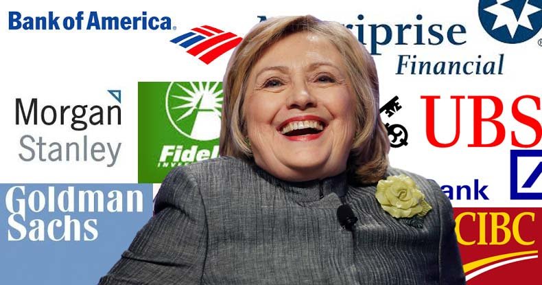 wall street hillary clinton
