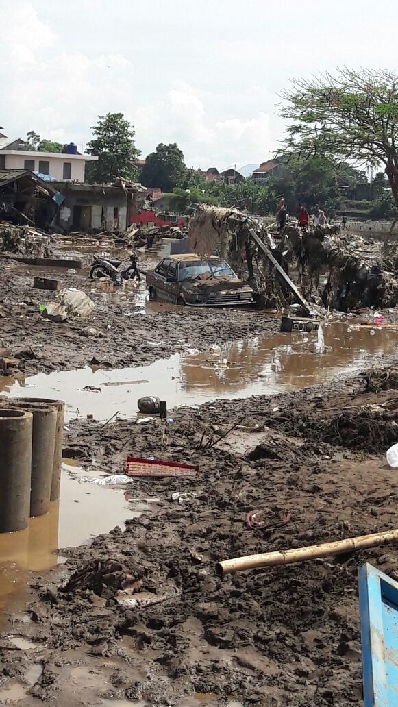 Floods in Garut.