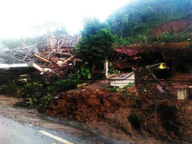 Landslide in Sumedang