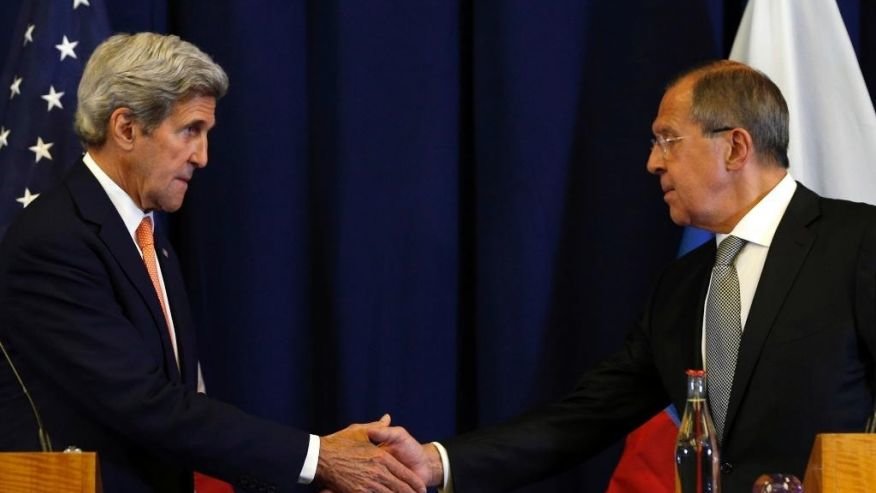 Click to enlarge Kerry and Lavrov