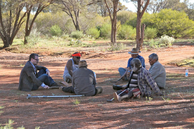 Click to enlarge Aboriginal elders