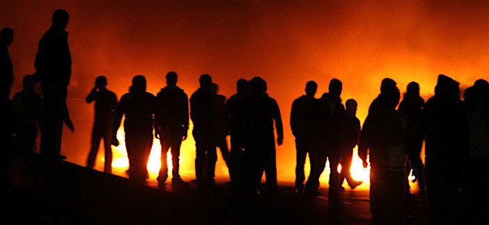 Click to enlarge youth and fire