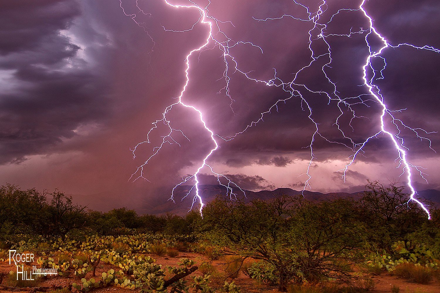 Lightning strike