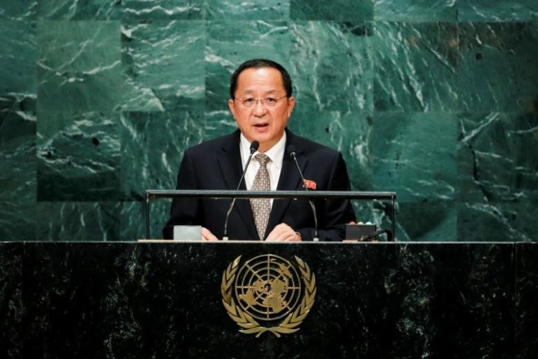 North Korean Foreign Minister Ri Yong Ho