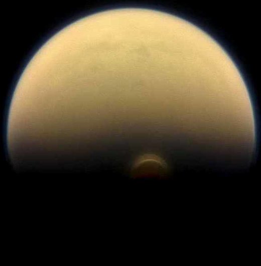 Titan ice cloud