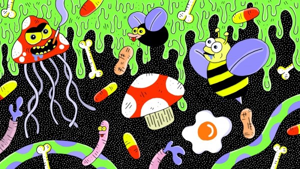 Click to enlarge allergy drawing