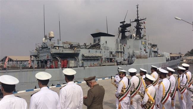 Italian Navy warship Iran