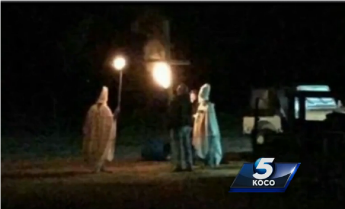 KKK ceremony