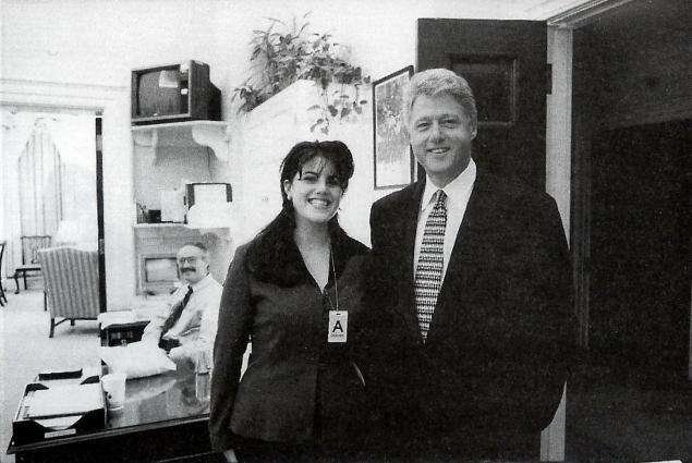 Click to enlarge Bill and monica lewinsky