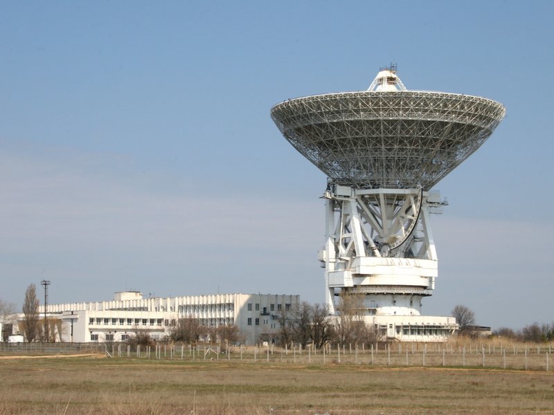 Click to enlarge Evpatoria radio telescope