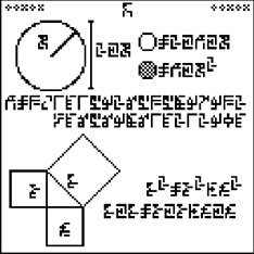 Click to enlarge cosmic call symbol