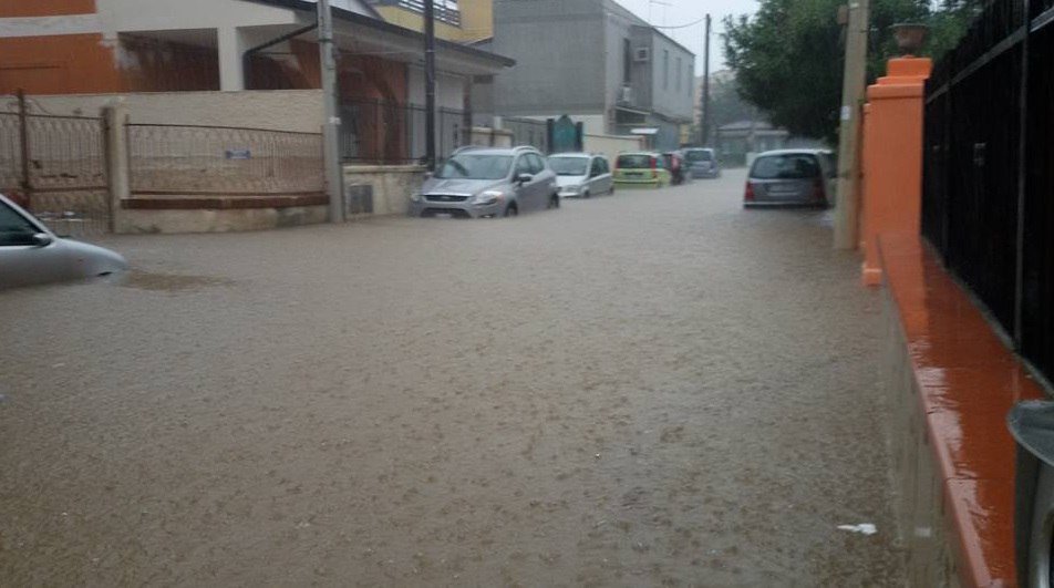 Flooding Siracusa Italy