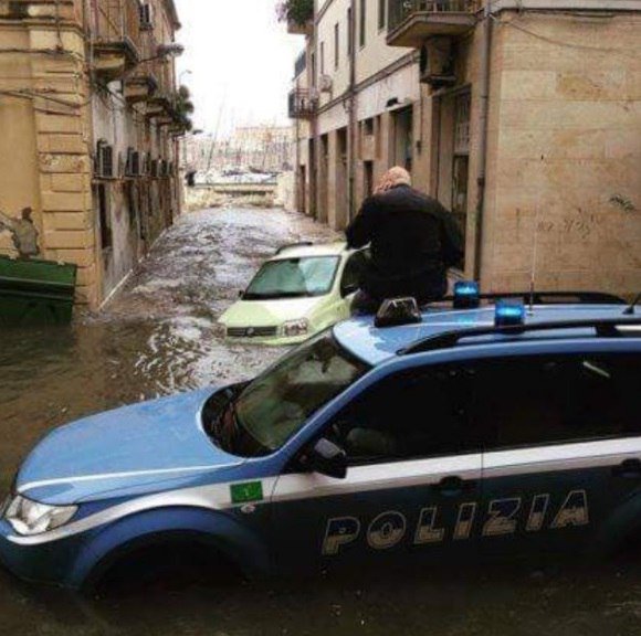 Siracusa Italy Floods