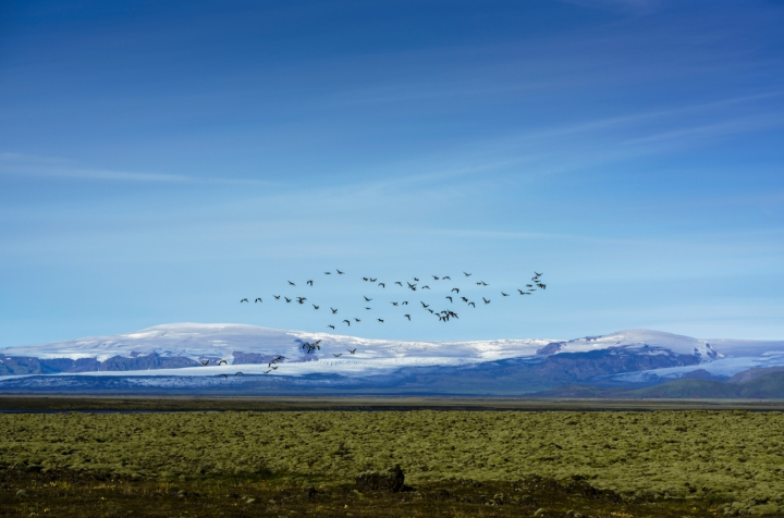 Katla volcano. 