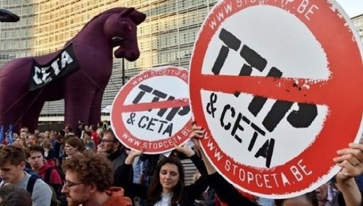 Click to enlarge Ceta ttip protest europe