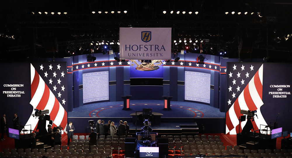 Click to enlarge Presidential debate