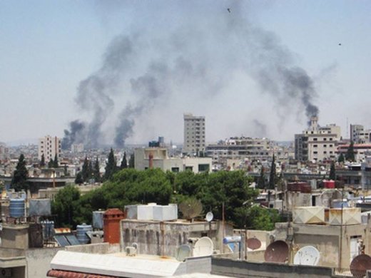 Homs syria attack
