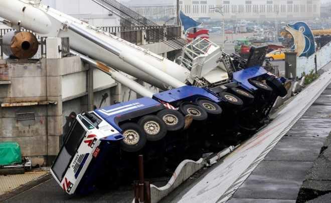 Typhoon Megi hits Taiwan
