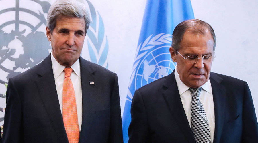 John Kerry Sergey Lavrov